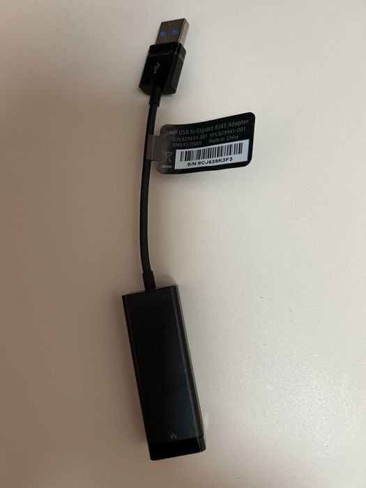 HP USB to Gigabit RJ 45 Adapter