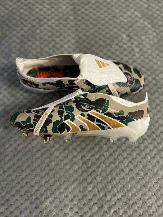 Ghete fotbal adidas predator x bape