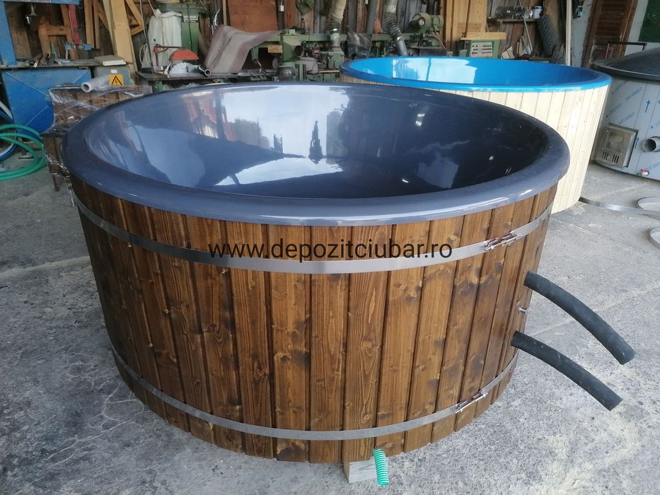 Ciubar din fibra de sticla ,2m, cu soba exterioara