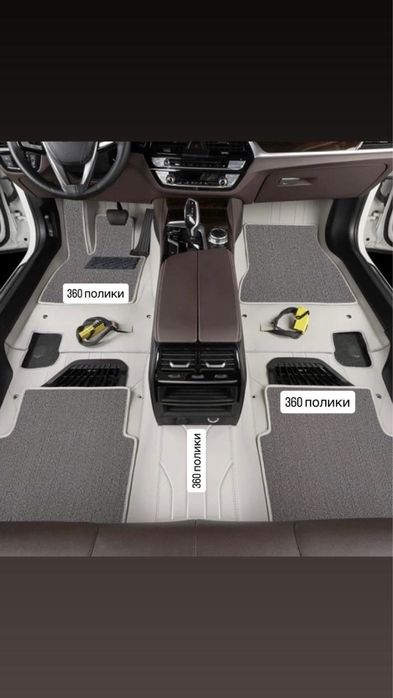 360° градус полики автоковрики
