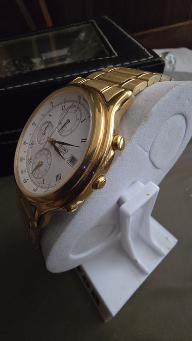 Seiko chronograph alarm