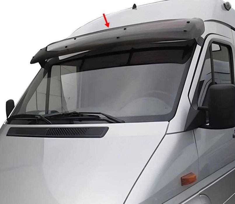 Козирка сенник за Mercedes Sprinter 1995>2005г. + крепеж и стойка
