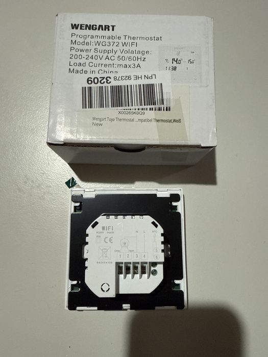 Termostat Wifi Smart MeanWell MMT1231 Tuya centrala,boiler,pardoseala