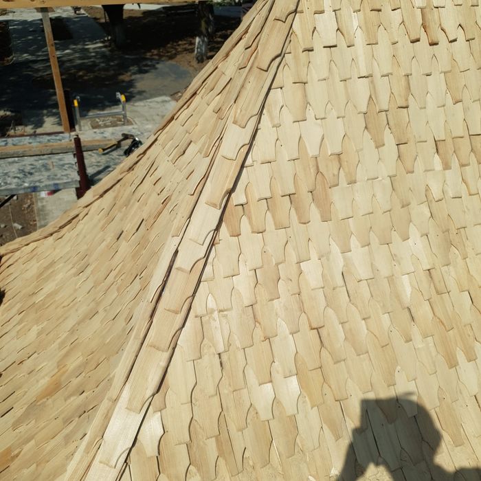 Draniță/Sindrila din lemn radinos prelucrata manual