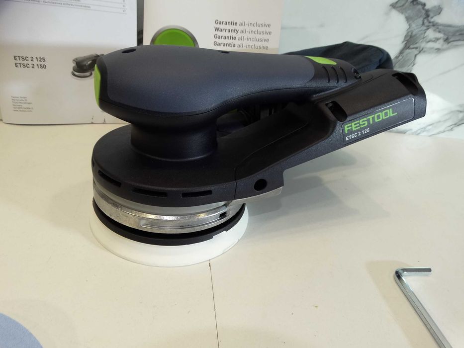Последен брой! НОВО - Festool ETSC 2 125 - Basic - Акумулаторен ексцентършлайф машина