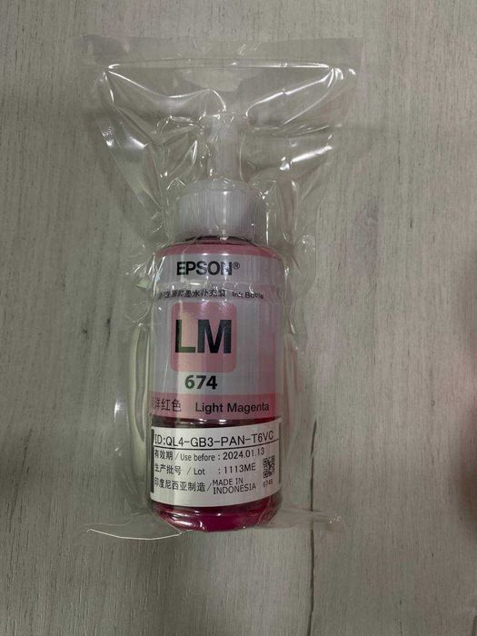 Чернила для принтера Epson 674 (Светло розовый)