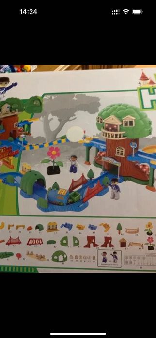 Joc copii casuta din padure