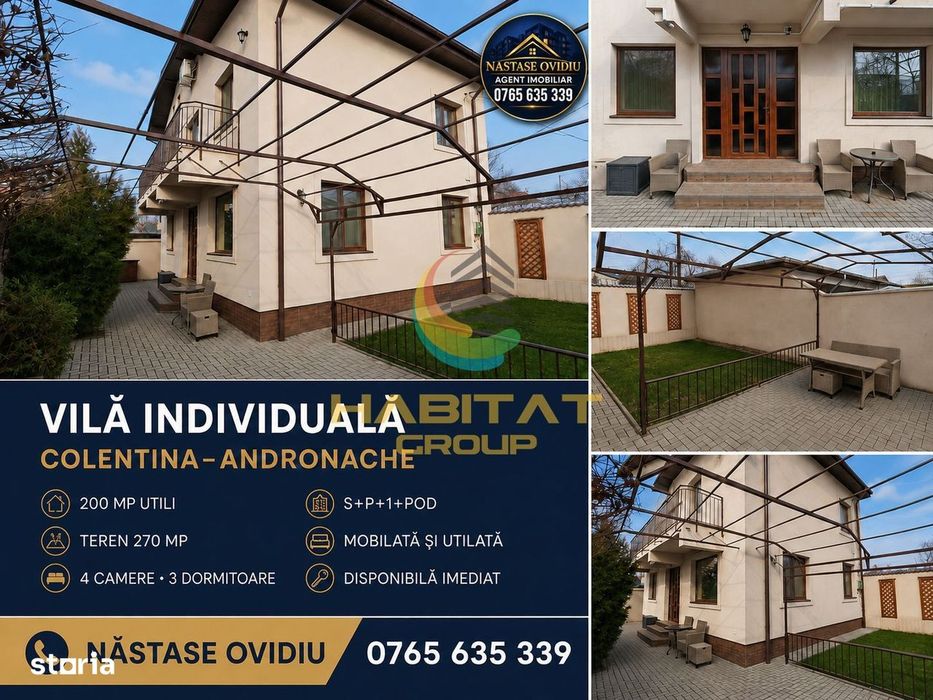 Vilă individuală Colentina–Andronache !