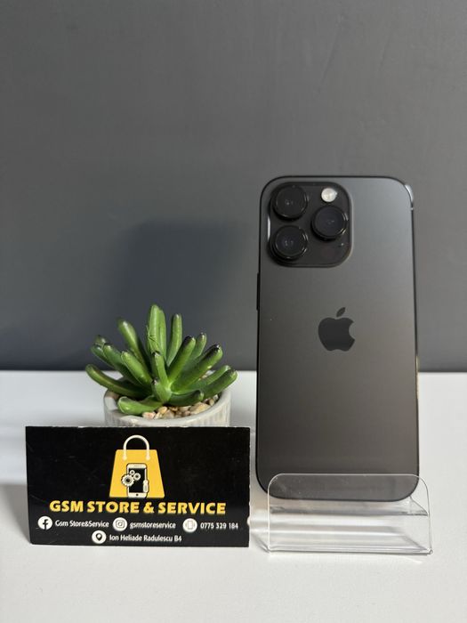 Iphone 14 Pro 128Gb Space Black Garantie Gsm Store&Service