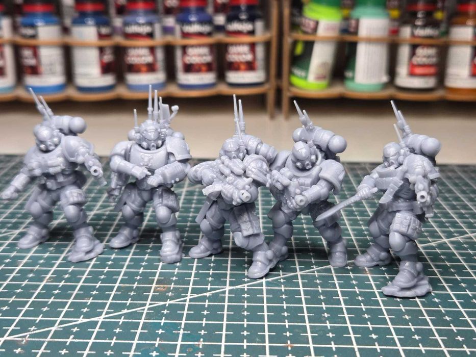 Printare armate 3D Warhammer 40k Proxy