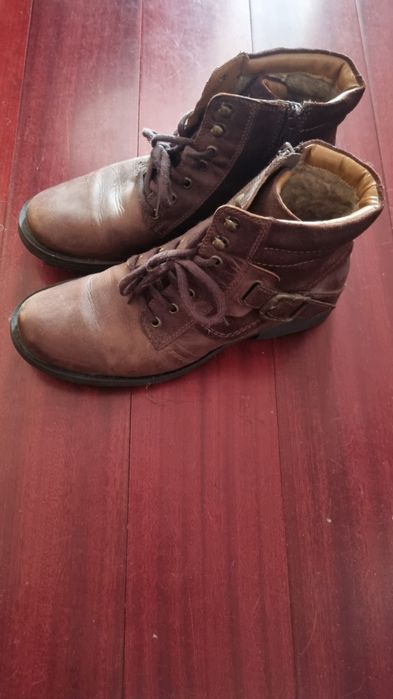 Ghete piele îmblanite 41