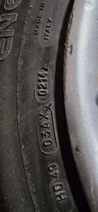 Джанти с гуми от Мерцедес R16