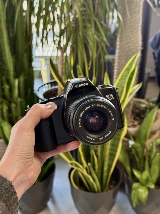 Пленочный Canon 500 + объектив