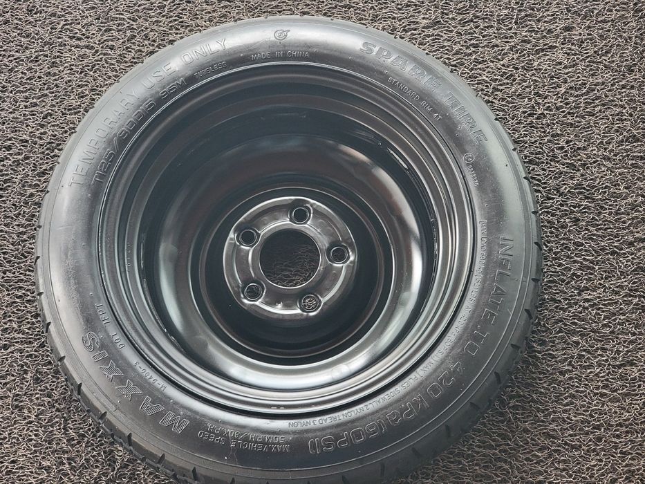 Roata rezerva slim Hyundai originala noua 125 80 15 5x114.3 CB 67.1