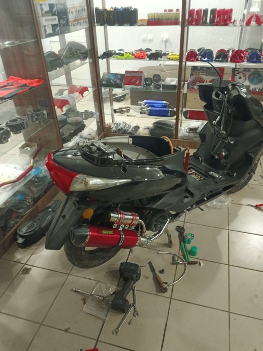 Ремонт скутеров,мотоциклов