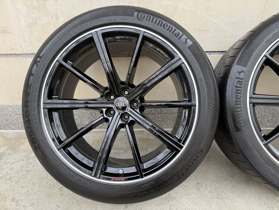 Оригинални джанти 22 цола AUDI SPORT Q7 SQ7 SQ8 RSQ Ауди Кю 8 RS6 BBS Audi SPORT RS6 летни гуми 285/40R22 Q8 MTM ABT 22 цола 5Х112 speedline original
