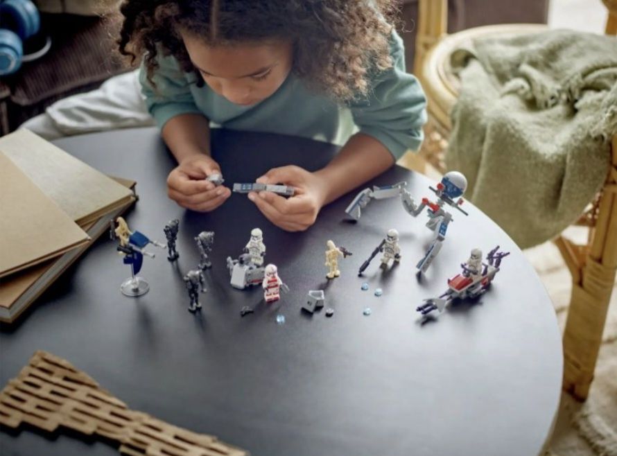 LEGO Star Wars Клонинг щурмовак и боен дроид – боен пакет 75372