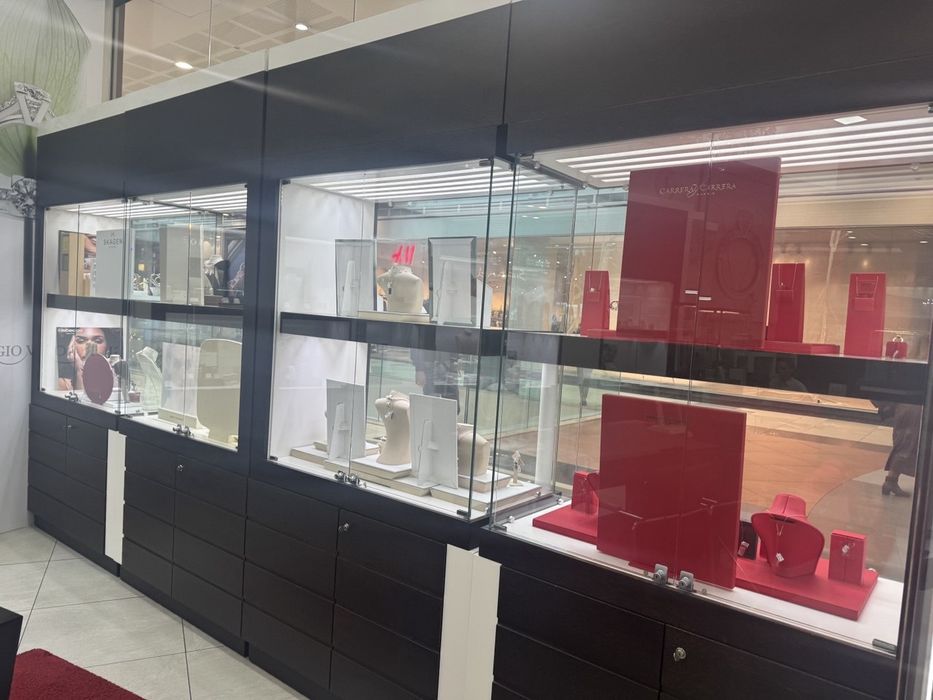 Витрини с луминисцентно осветление