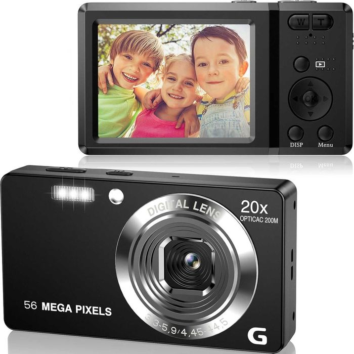 дигитална камера 56MP / 4K (2160P) – 20x цифров zoom, 2.7" LCD,нова!