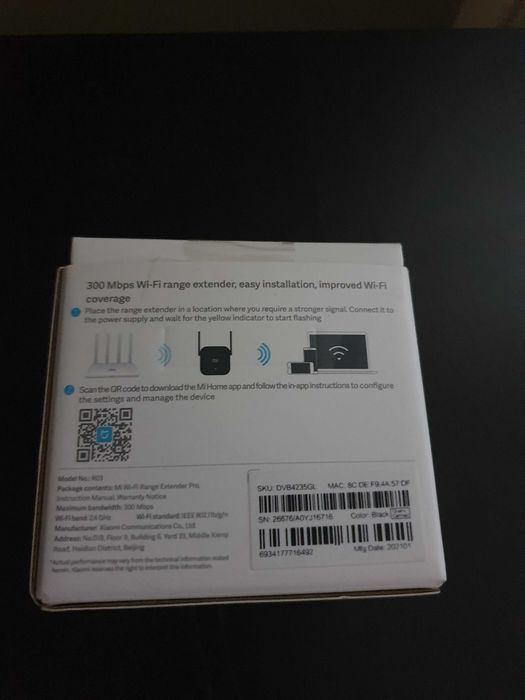 Mi Wi fi Range Extender Pro
