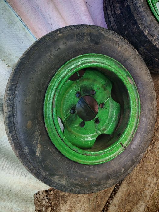 Jante pentru remorcă agricol RM 7 cu anvope 225/75/16 C
