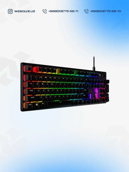 HyperX Alloy Origins Full Red switch PBT