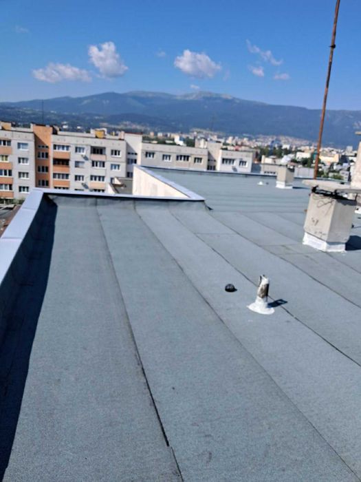 Ремонт на плоски покриви | Хидроизолация | Поправка на течове