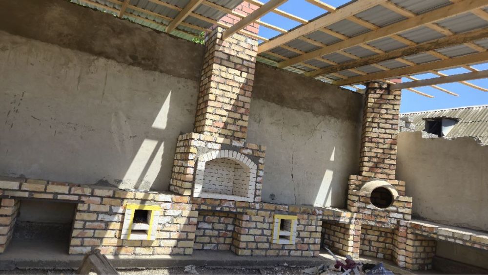 Строим летние кухни, очаги,барбекю. Гарантия 5 лет.