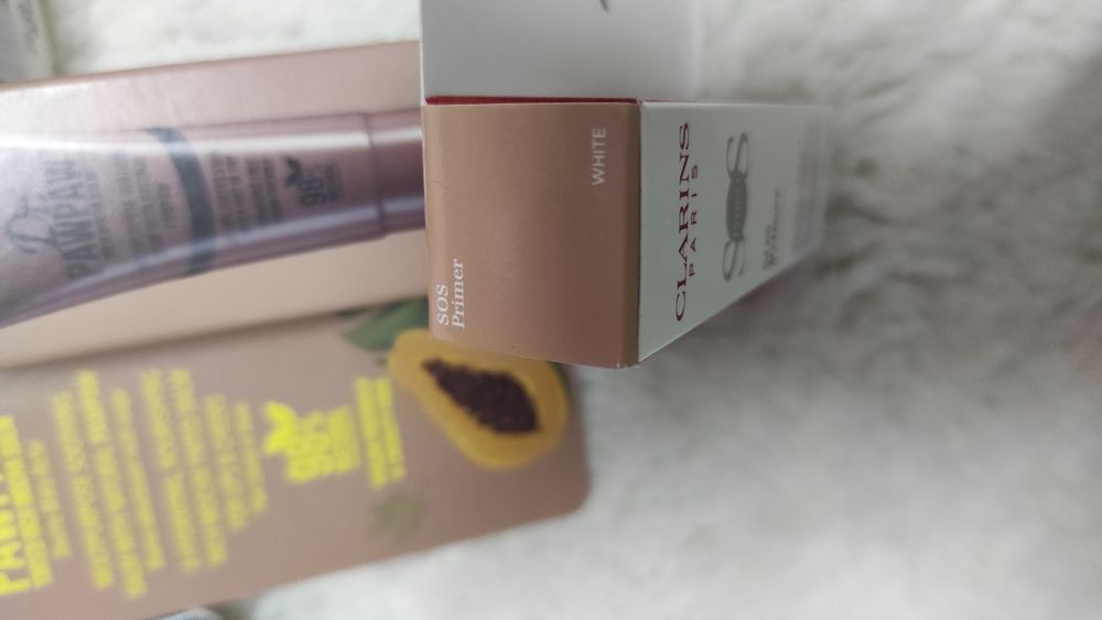 Козметика Sisley black rose cream mask, Sos primer Clarins