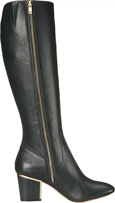 Брендовые НОВЫЕ натуральные кожан. сапоги Calvin Klein 37. Оригинал.