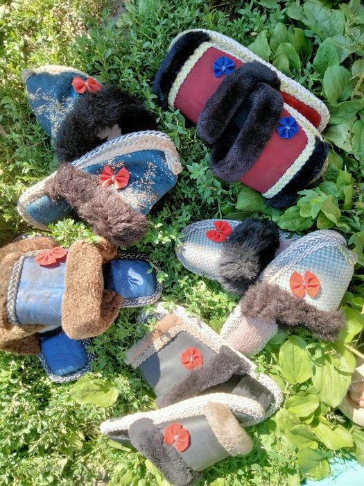 Тапочки ручная работа