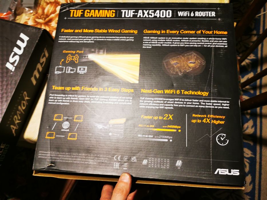 Router Asus tuf ax 5400