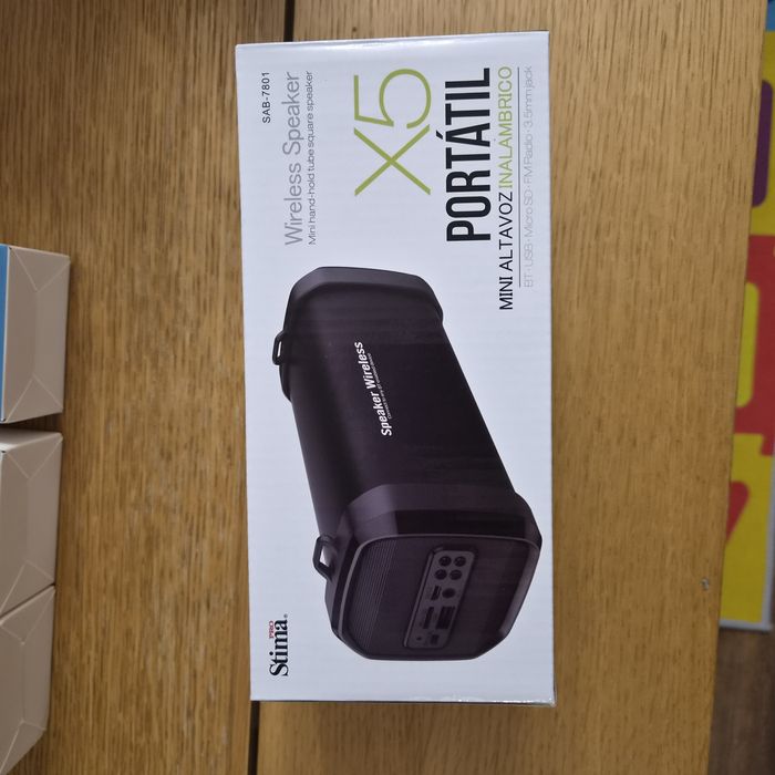 Bluetooth Колонка Stima X5 – Чисто Нова (USB/SD/FM/BT)