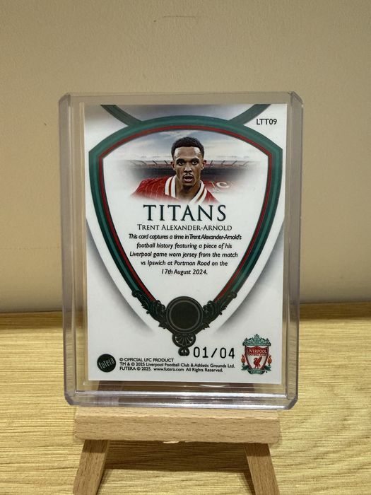 Card Trading Futera Titans Trent Alexander Arnold Match Worn