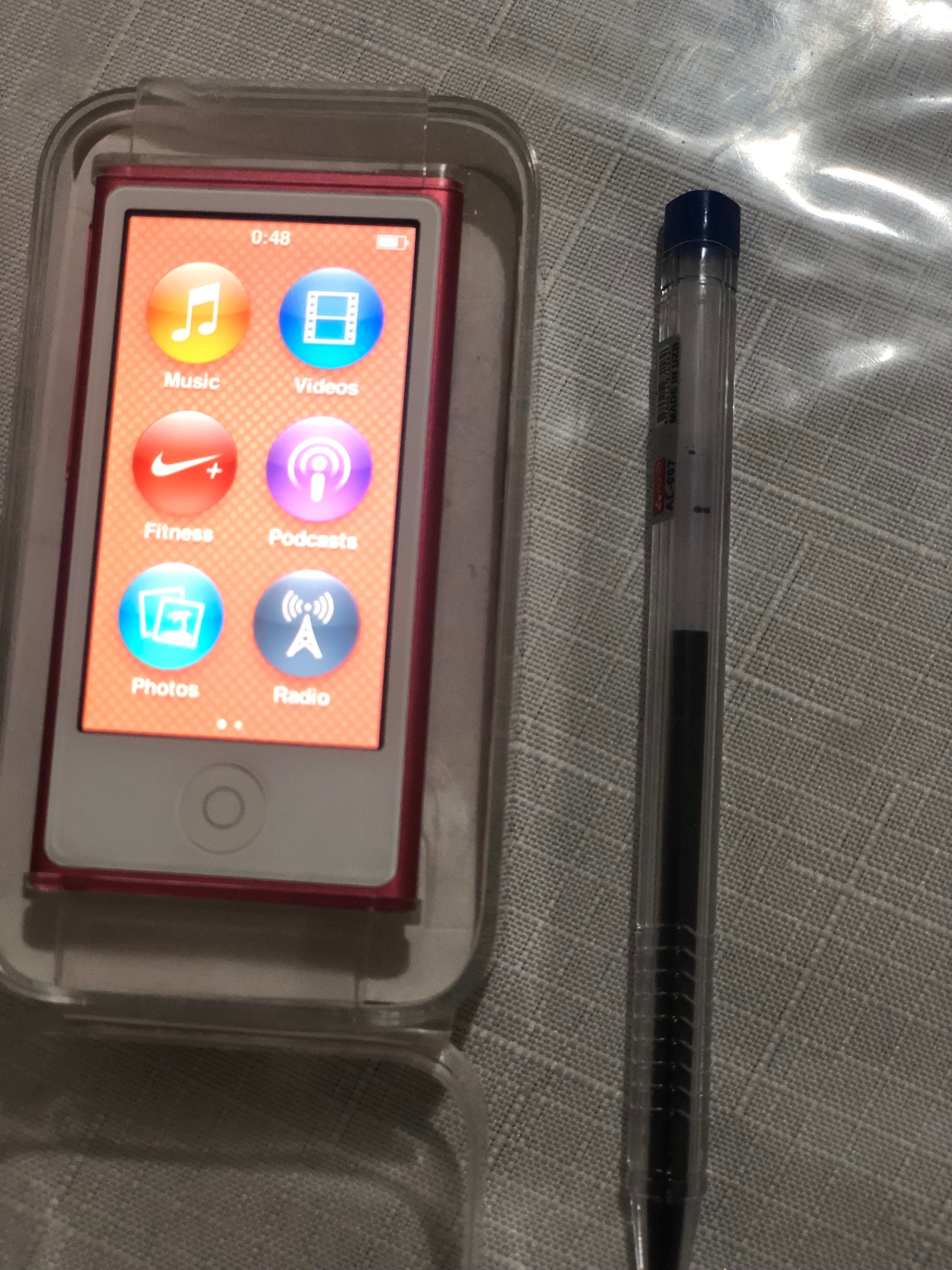 Mp3 , mp4 iPod nano touch 7th generation, qizil.: 800 000 сум - Mp3 плееры  Андижан на Olx