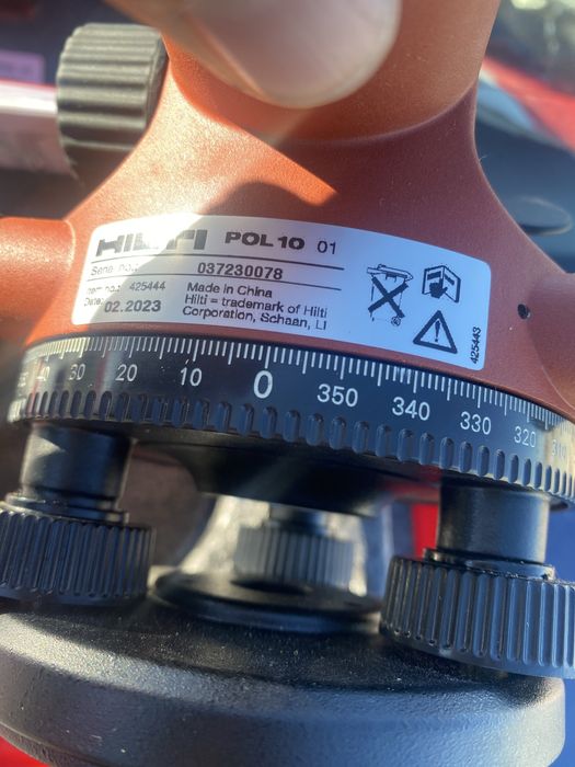 Nivela Optitaca HILTI POL 10, an 2023