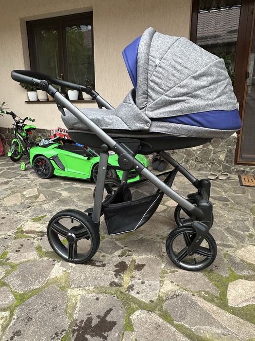 Cărucior Bebetto Vulcano 2-în-1 – ideal portbagaj auto / sezon rece