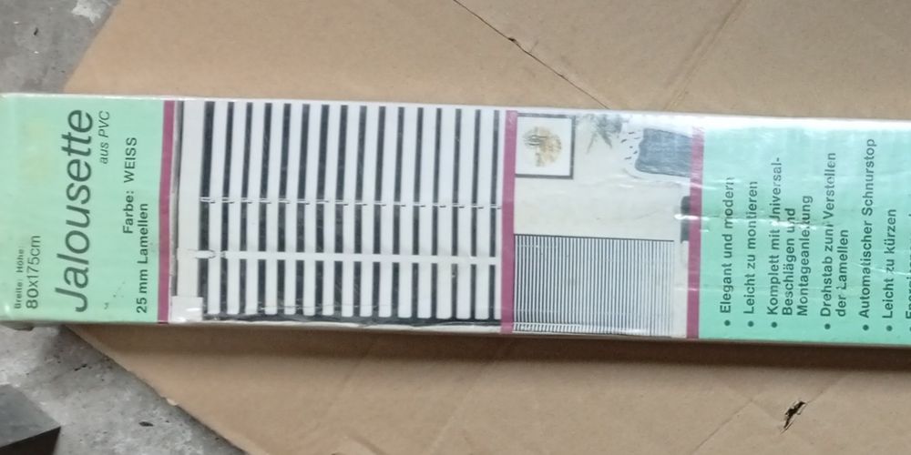 Вътрешна PVC щора