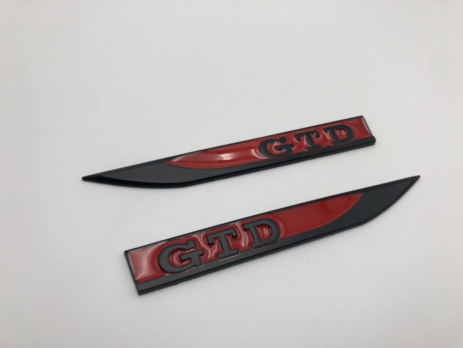 Embleme VW GTD aripa negru