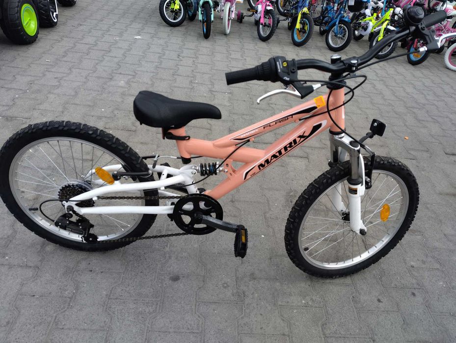 MATRIX Велосипед 20" FLASH розов
