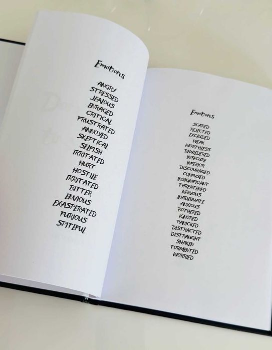 Caiet Jurnal  . Ceea ce simti conteaza
