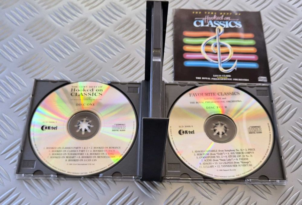 4 CD "The Very Best of Hooked on Classics" – Louis Clark & RPO