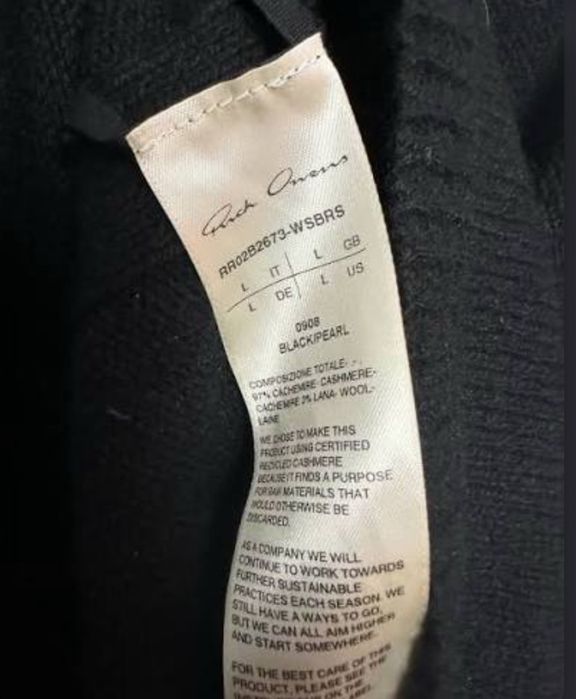 Pantaloni rick owens
