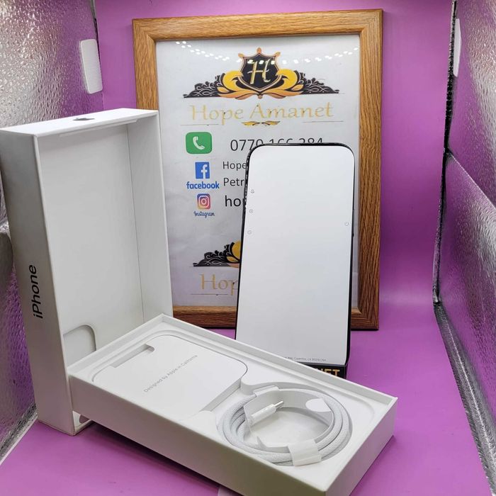 HOPE AMANET P2-iphone 15/128 GB/100 % BT0 CIC Desigilat de proba