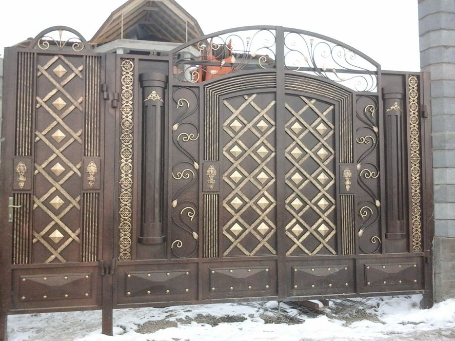 Покраска  и реставрация Ворот