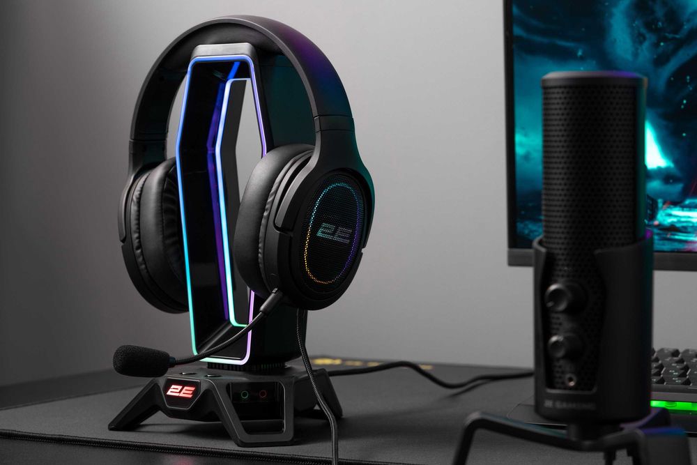 2E Gaming Headset HG330 Black 2E-HG330BK: 7.1 rgb |