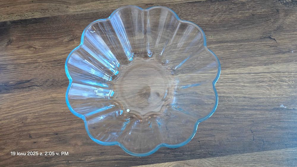 Форма за кейк фруктиера стъклена Пасабахче