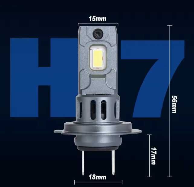 H7 LED крушки 120W 6500K
