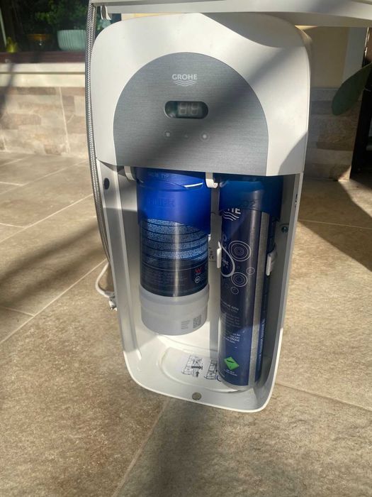 GROHE BLUE HOME Кухненски смесител и система за филтрирана и газирана