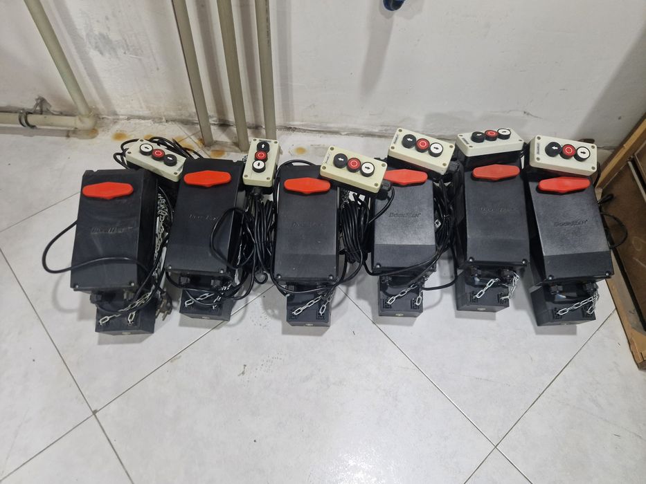 Электро привод для секционных ворот